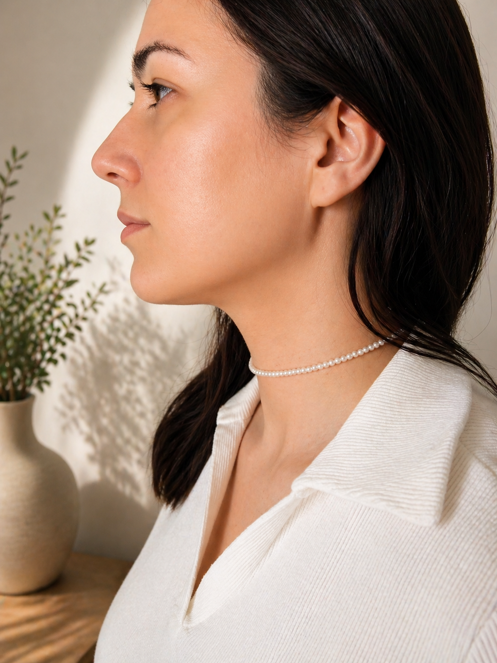 Choker Pérolas