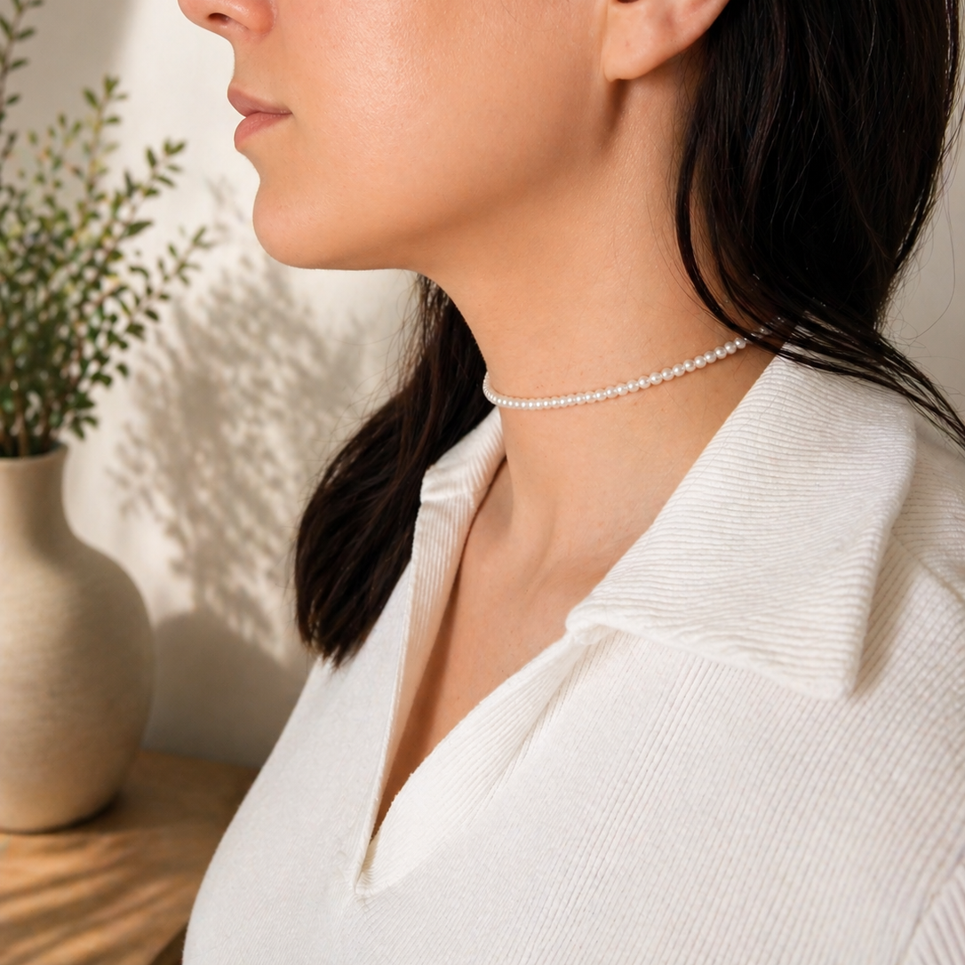 Choker Pérolas