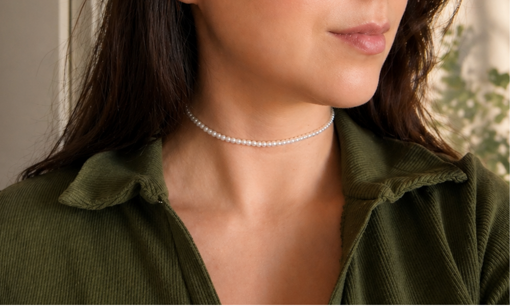 Choker Pérolas