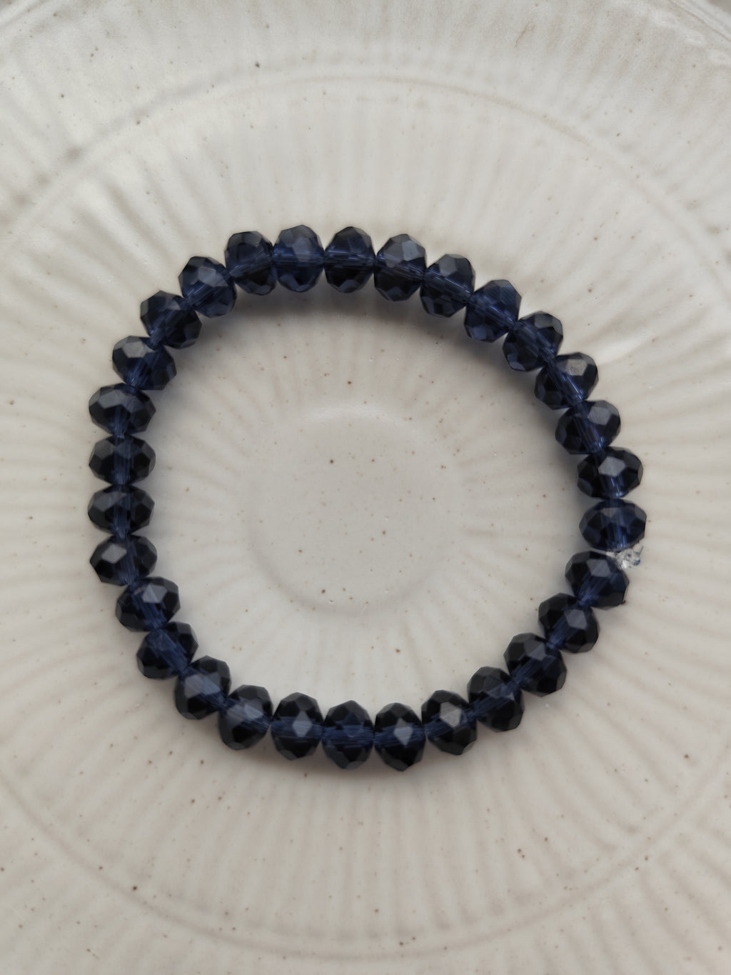 Pulseira Cristais Azul-marinho