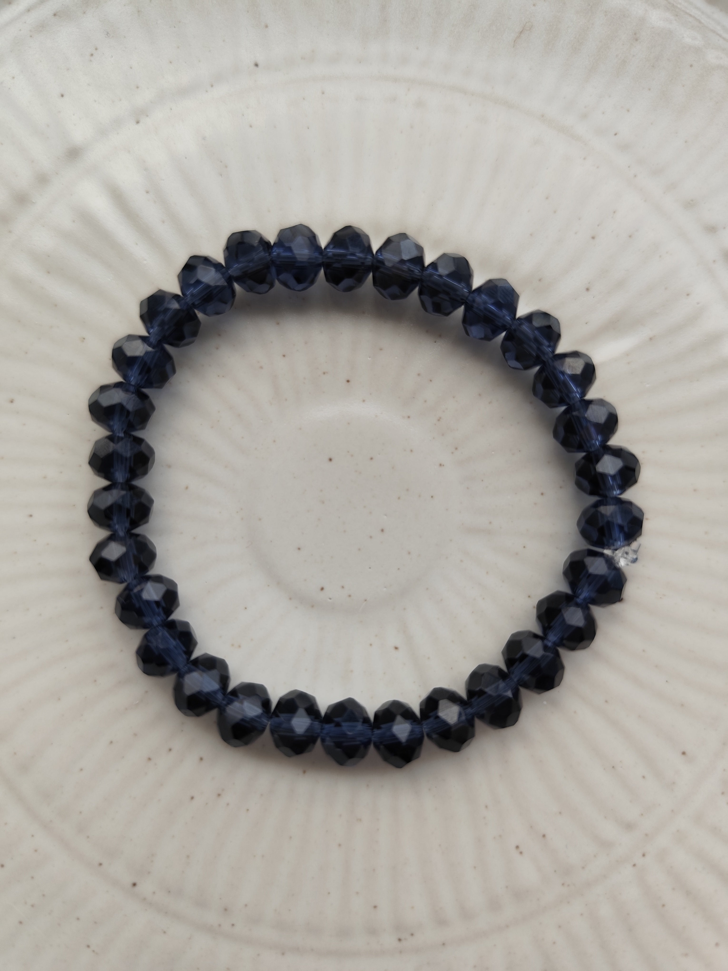 Pulseira Cristais Azul-marinho